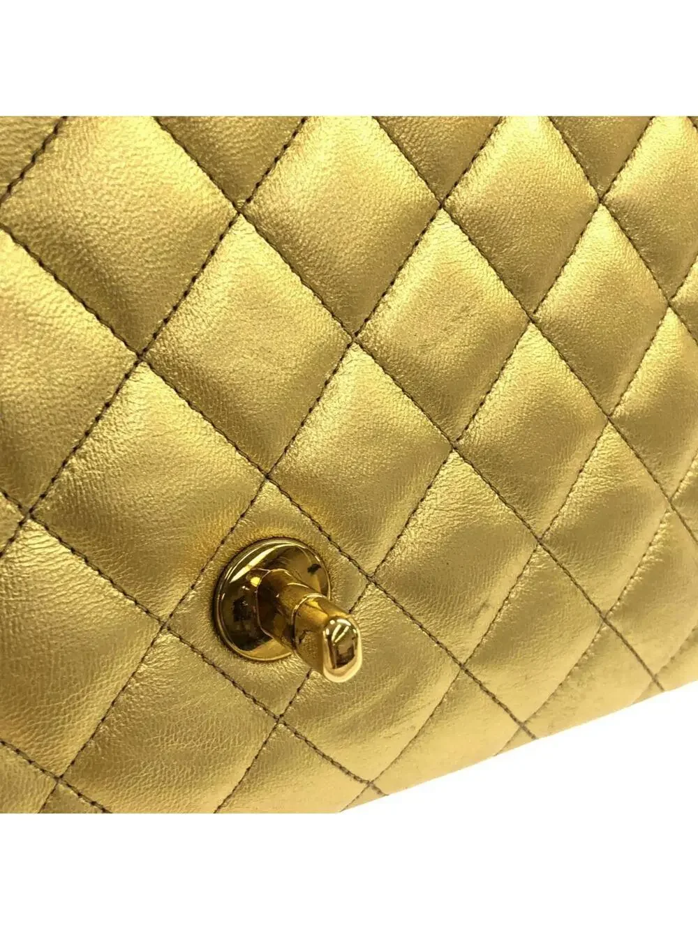 Chanel Vintage Twin Top Handle Flap Bag #251706C49B